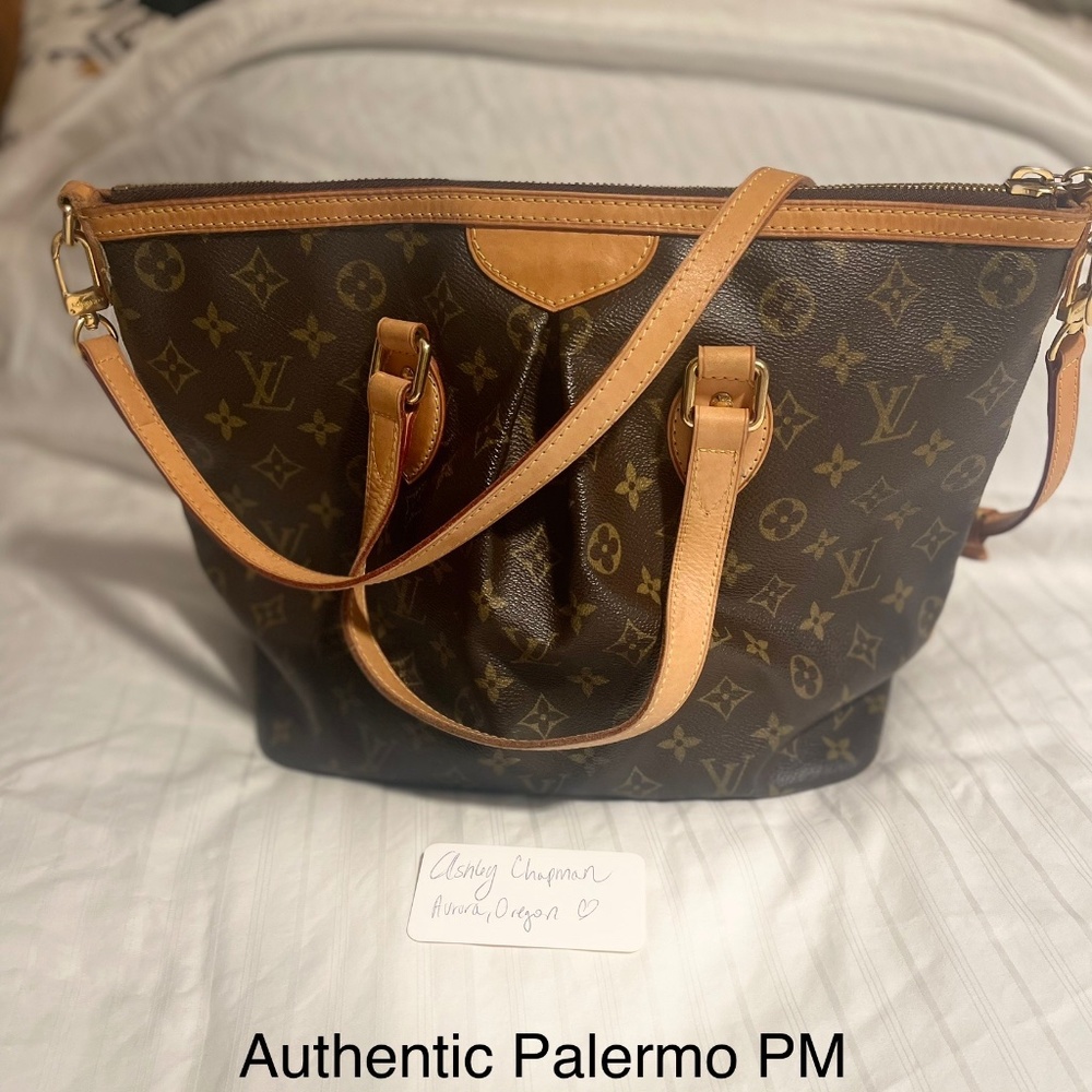 Authentic Louis Vuitton Palermo PM Purse